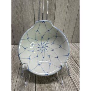 Mino Ware Tonsui Serving Hot Pot Bowl Kobachi Amime Net Pattern Set of 2